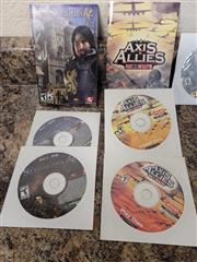 LOT OF 10 PC DVD- ROM RATED DISC  2K GAME : THE STRONGHOLD / SIMCITY 4 / AXIS &